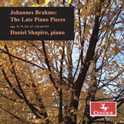 Brahms: The Late Piano Pieces cover image