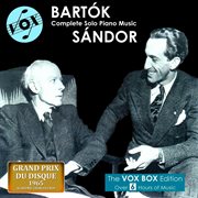 Bartók : Complete Solo Piano Music cover image