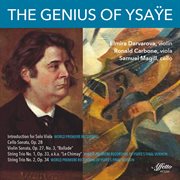The Genius Of Ysaÿe cover image