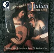 Lute And Vocal Music : Monteverdi, C. / Frescobaldi, G. / Negri, C. / Borrono, P.p. / Caccini, G cover image