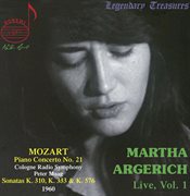 Martha Argerich Live, Vol. 1 cover image