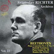 Richter Archives, Vol. 22 : Beethoven (live) cover image