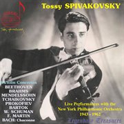 Tossy Spivakovsky Live : 8 Violin Concertos cover image