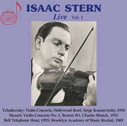 Isaac Stern, Vol. 1 (live) cover image