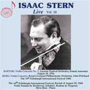 Isaac Stern, Vol. 10 (live) cover image
