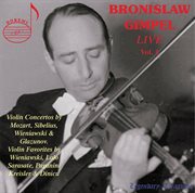 Bronislaw Gimpel, Vol. 1 (live) cover image