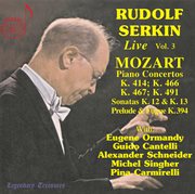 Rudolf Serkin Live, Vol. 3 cover image