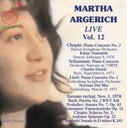 Martha Argerich, Vol. 12 (live) cover image