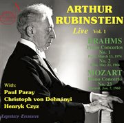 Arthur Rubinstein Live, Vol. 1 cover image
