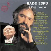 Radu Lupu Live, Vol. 6 (Live) cover image