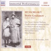 Mussorgsky : Boris Godunov cover image