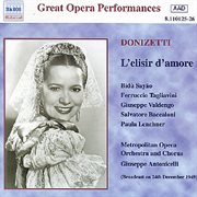 Donizetti : Elisir D'amore (l') (metropolitan Opera) (1949) cover image