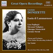 Donizetti : Lucia Di Lammermoor (Pagliughi, Malipiero) (1939) cover image
