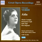 Verdi : Aida (caniglia, Gigli) (1946) cover image