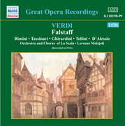 Verdi : Falstaff (la Scala) (1932) cover image