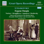 Tchaikovsky : Eugene Onegin (bolshoi Opera) cover image