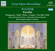 Wagner, R. : Parsifal (bayreuth / Knappertsbusch) (1951) cover image