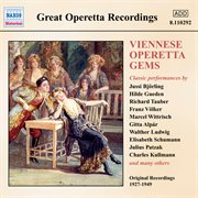 Viennese Operetta Gems (1927-1949) cover image