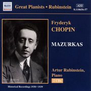 Chopin : Mazurkas (rubinstein) (1938-1939) cover image