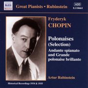 Chopin : Polonaises (selection) (rubinstein) (1934-1935) cover image