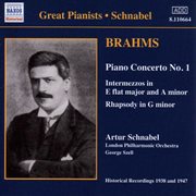 Brahms : Piano Concerto No. 1 (schnabel) (1938) cover image