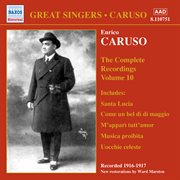 Caruso, Enrico : Complete Recordings, Vol. 10 (1916-1917) cover image