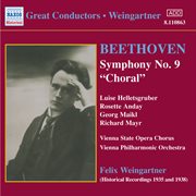 Beethoven : Symphony No. 9 (weingartner) (1935) cover image