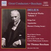 Delius : Orchestral Works, Vol.  3 cover image