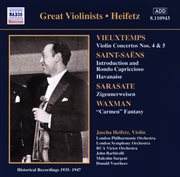 Vieuxtemps : Violin Concertos Nos. 4 And 5 (heifetz) (1935-1947) cover image