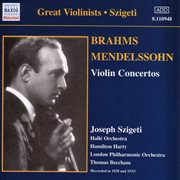 Brahms & Mendelssohn : Violin Concertos (szigeti) (1928, 1933) cover image