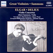 Elgar / Delius : Violin Concertos (Sammons) (1929, 1944) cover image