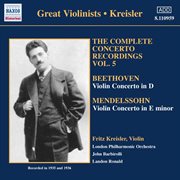 Great violinists. Kreisler cover image