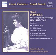 Powell, Maud : Complete Recordings, Vol.  2 (1904-1917) cover image