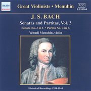 Bach, J.s. : Sonatas And Partitas (menuhin) (1934-1944) cover image