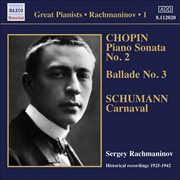 Rachmaninov : Piano Solo Recordings, Vol. 1 cover image