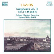 Haydn : Symphonies, Vol. 17 (nos. 54, 56, 57) cover image