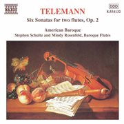 Telemann : 6 Sonatas For Two Flutes Without Bass cover image