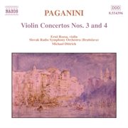 Paganini : Violin Concertos Nos. 3 & 4 cover image