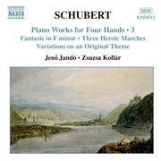 Schubert : Piano Works For Four Hands, Vol. 3 cover image