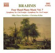 Brahms : Four-Hand Piano Music, Vol.  7 cover image