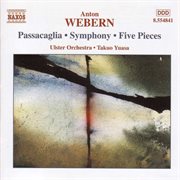 Webern : Passacaglia / Symphony / Five Pieces cover image