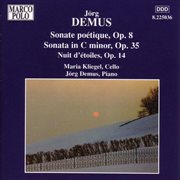 Demus : Sonate Poetique / Sonata In C Minor cover image