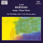 Berners : Songs / Piano Music cover image