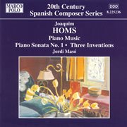 Homs : Piano Sonata No. 1 / Remembrances / Three Envocations cover image