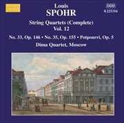 Spohr : String Quartets Vol. 12 cover image