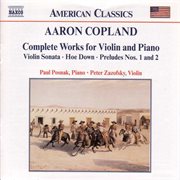 Copland : Works For Violin And Piano (complete) cover image