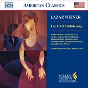 Weiner : Art Of Yiddish Song (the) cover image