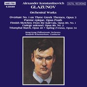 Glazunov : Orchestral Works, Vol.  1 cover image