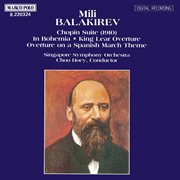 Balakirev : Chopin Suite / Overtures cover image