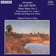 Glazunov : Piano Music, Vol.  3 cover image